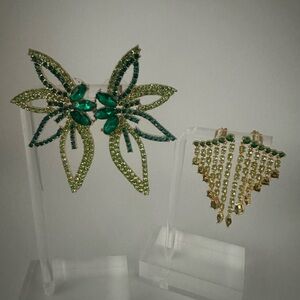 Bundle of Green Earrings